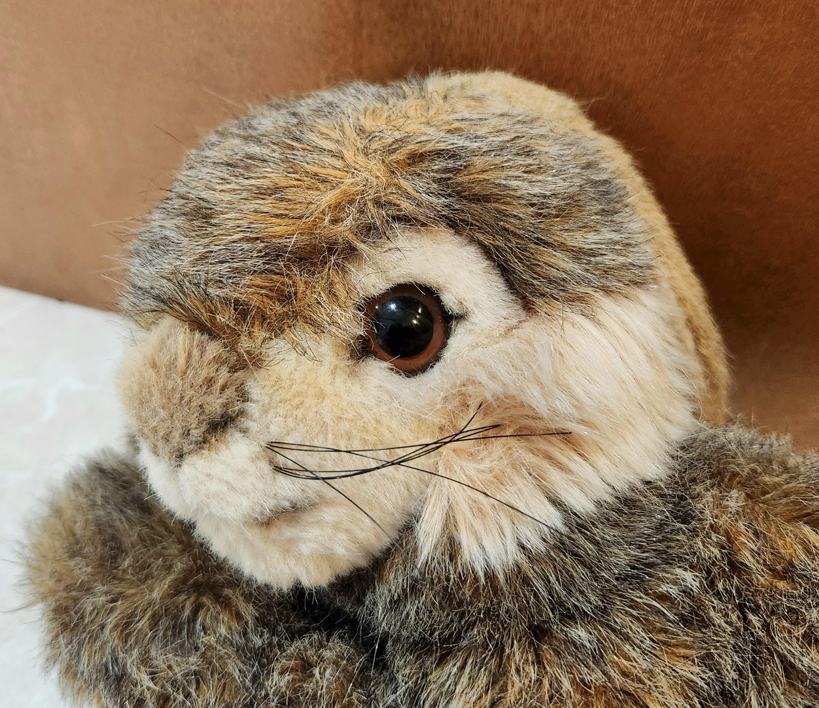 Steiff Brown Rabbit Vintage Steiff Bunny Rabbit, Snobby Rabbit Bunny, EAN 2968/35, Soft ...
