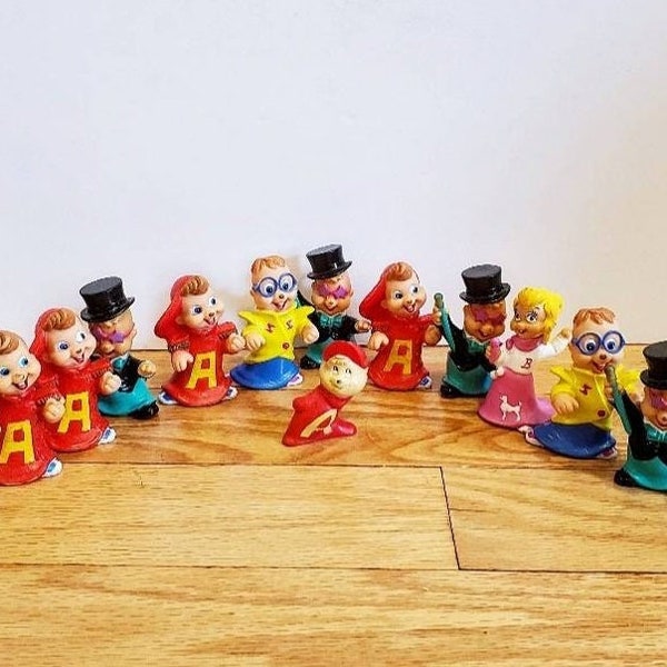 PICK Your OWN Alvin and the Chipmunks Figures, Alvin and the Chipmunks Toys, Alvin and the Chipmunks Figurines, Alvin and the Chipmunks
