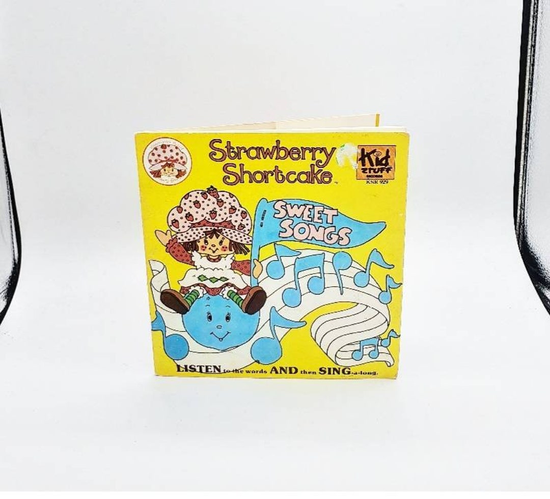 Strawberry Shortcake Book and Record Strawberry Shortcake Etsy