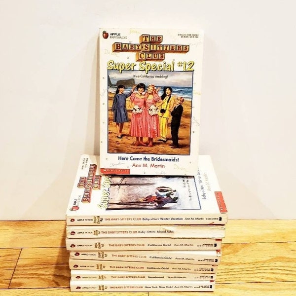 WIEDER AUFRÜCKT Wählen Sie Ihr eigenes Babysitters Club-Buch, Babysitters Club Super Special, Babysitters Club-Bücher, Vintage Babysitters Club-Bücher