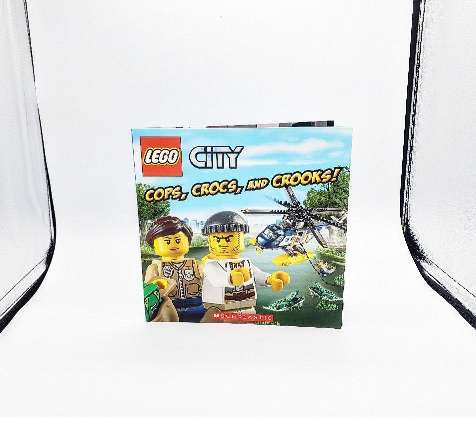 Lego City Book, Lego Books, Cops Crocs and Crooks Book, Lego Picture Books,  Lego Police Books, Lego Crocodile Books, Police Chase Book