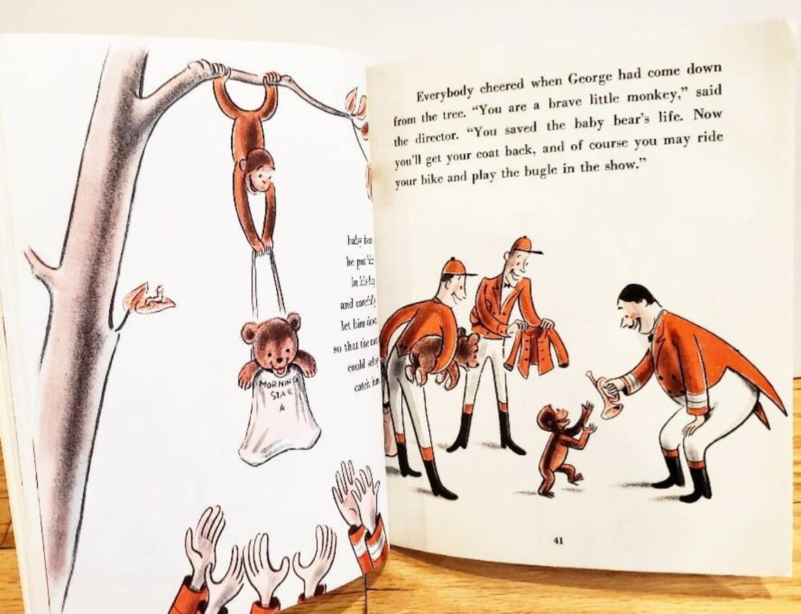 curious george rides a bike 1952 curious george rides a bike 1952