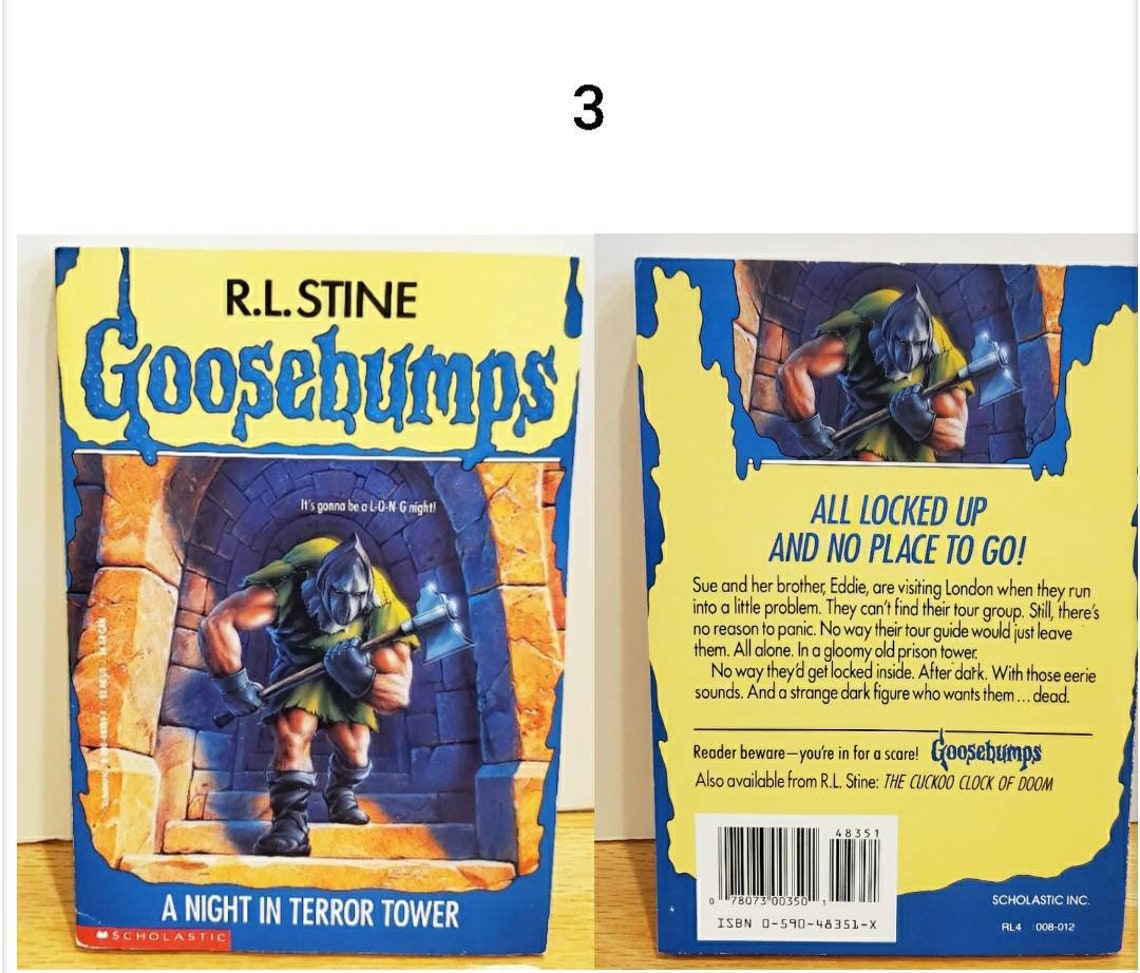 Vintage Goosebumps Books 90s Goosebumps Books Pick Your Own Etsy