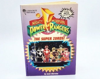 Power Rangers Book, Vintage Power Rangers Book, Power Rangers Toys, 90s Power Rangers, Power Rangers Zords, Power Rangers Toys