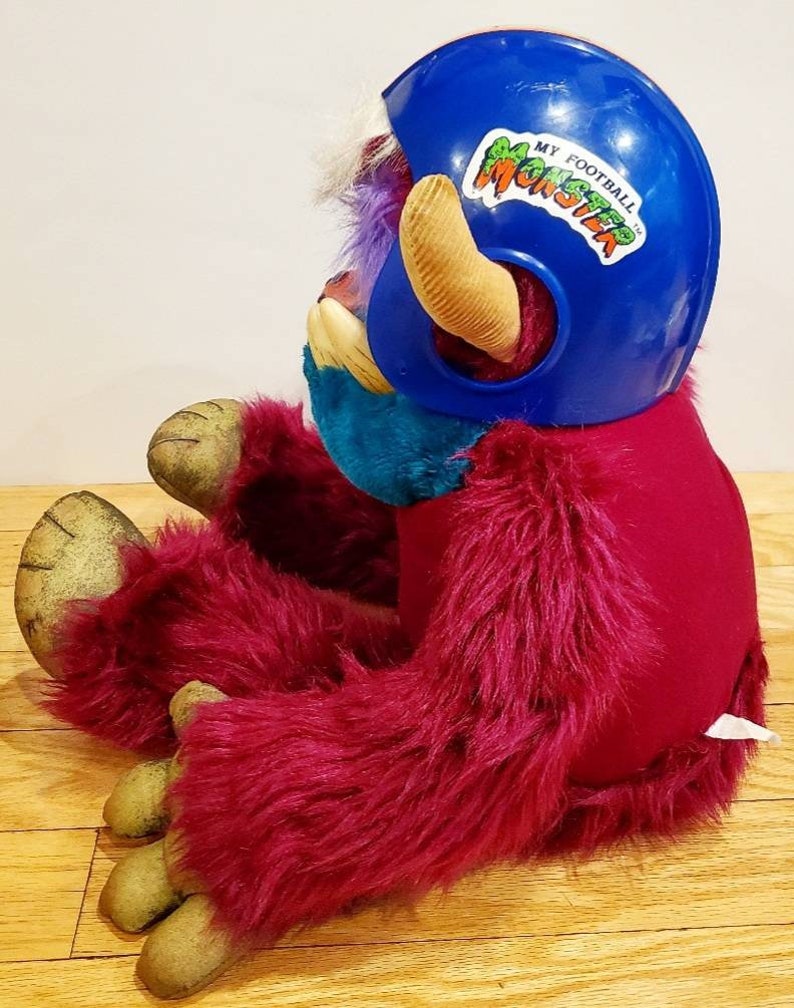 My Pet Monster, My Football Monster, Vintage My Pet Monster, My Pet Monster Football, My Pet Monster Toy, Vintage Pet Monster image 9