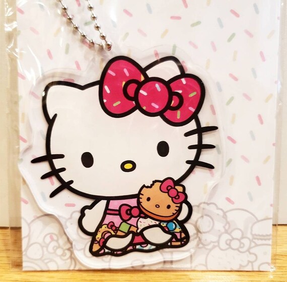 Hello Kitty Cafe Truck Keychain, Hello Kitty Cafe Key… Gem