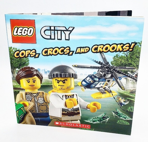 Lego City Book Lego Books Cops Crocs and Crooks Book Lego