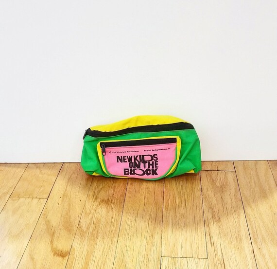 Vintage New Kids on the Block Fanny Pack, Vintage
