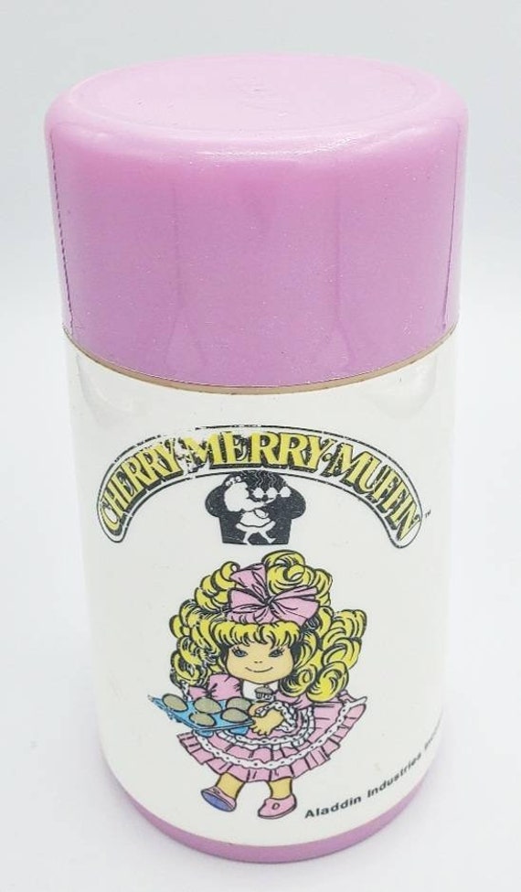 Cherry Merry Muffin Thermos, Vintage Cherry Merry… - image 2