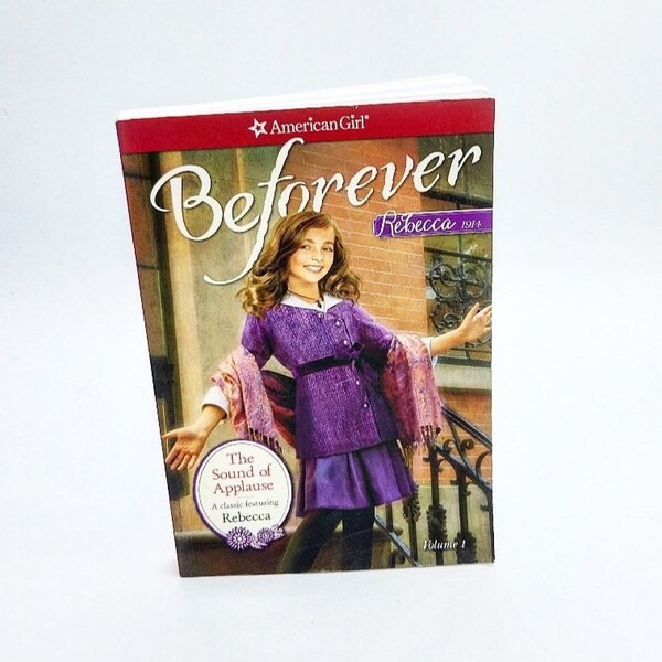 American Girl Rebecca Book, Be Forever Rebecca Book, American Girl Rebecca Doll, Vintage American Girl Books, Beforever Rebecca Book