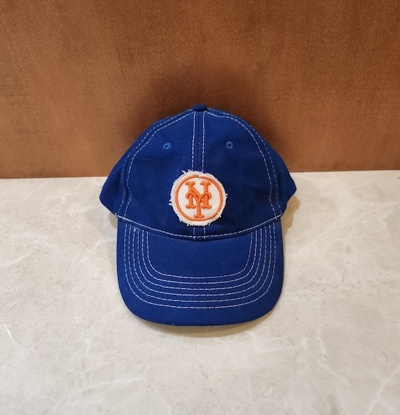Mets Baseball Cap, Vintage Mets, NY Mets, Mets Hats, Vintage Mets Hat, Orange and Blue, Mets Accessories, New York, Vintage New York, Sports