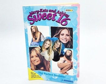 Libro di Mary-Kate e Ashley, Libro dei sedici anni di Mary Kate e Ashley, Libri delle gemelle Olsen, Giocattoli delle gemelle Olsen, Libri di Mary Kate e Ashley