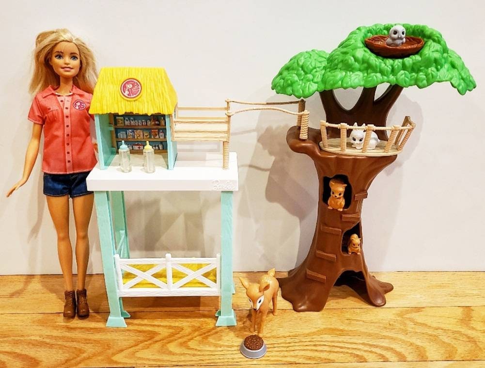 Barbie O Filme - Conjunto Chelsea e Casa da Arvore - Mattel