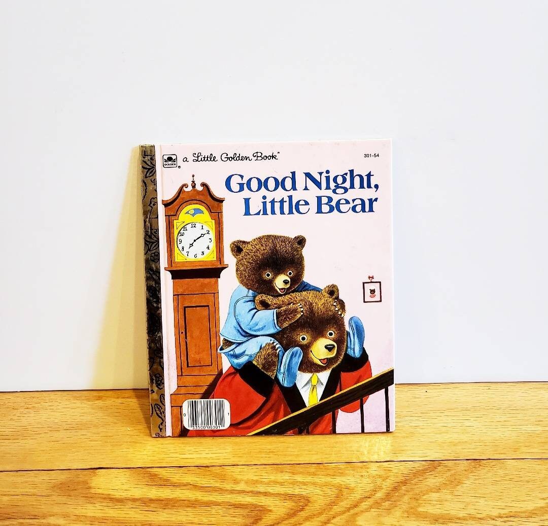 Good Night Little Bear Book Vintage Good Night Little Bear - Etsy Norway