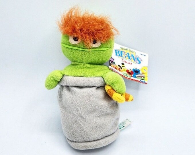 Sesame Street Oscar the Grouch, Sesame Street Oscar Bean Bag,
