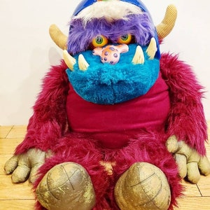 My Pet Monster, My Football Monster, Vintage My Pet Monster, My Pet Monster Football, My Pet Monster Toy, Vintage Pet Monster image 2