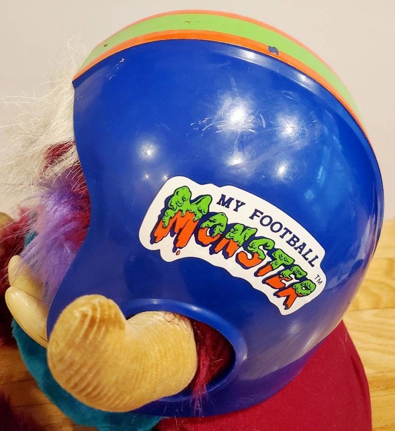 My Pet Monster, My Football Monster, Vintage My Pet Monster, My Pet Monster Football, My Pet Monster Toy, Vintage Pet Monster image 10