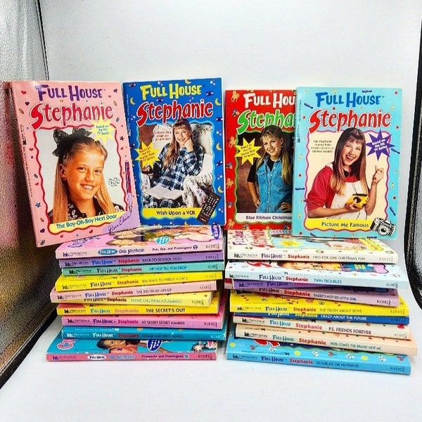 PICK Your OWN Full House Stephanie Book, Full House Stephanie Books, Full House Books, Vintage Full House Books, Vintage Full House