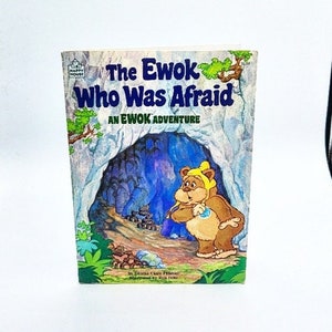 Star Wars Ewok Book, The Ewok Who Was Afraid Book, Ewok Book, Ewok Toys, Vintage Star Wars Book, Vintage Star Wars Toys, Vintage Ewok