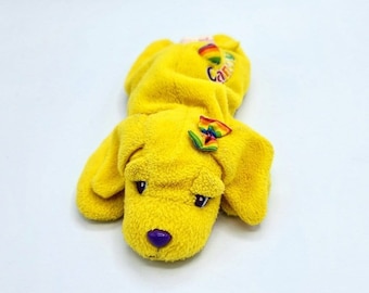 Perro de Lisa Frank, Gorro de caramelo de Lisa Frank, Peluche de perro de Lisa Frank, Peluche de Lisa Frank, Peluche de perro de Lisa Frank, Peluche de Lisa Frank, Años 90