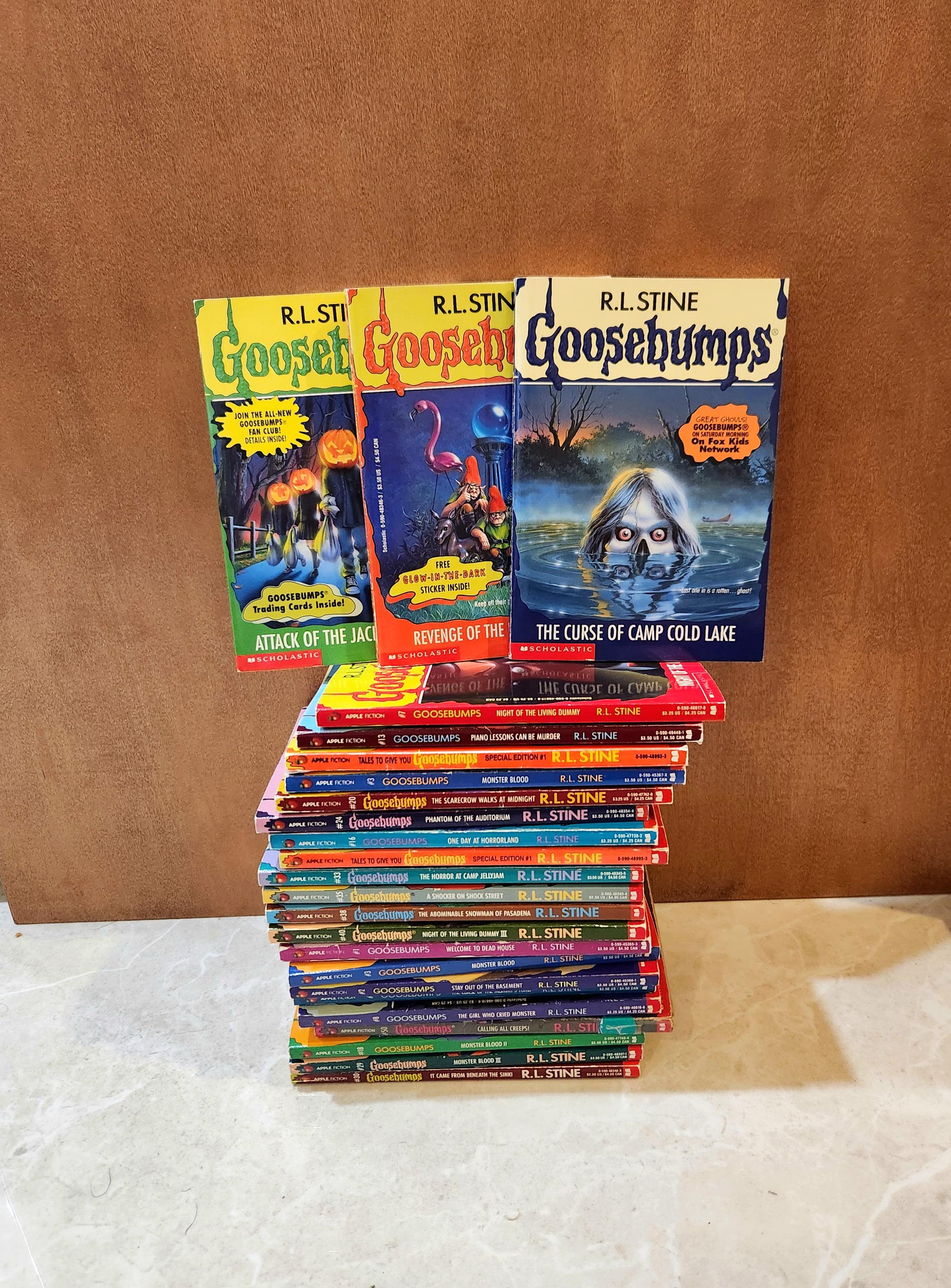 Goosebump Original Books - Etsy
