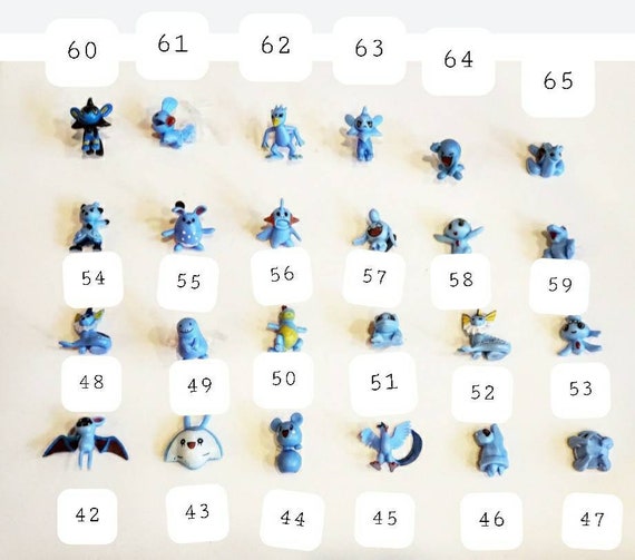 Pokemon Mini Figures Pokemon Toys Miniatures READ DESCRIPTION