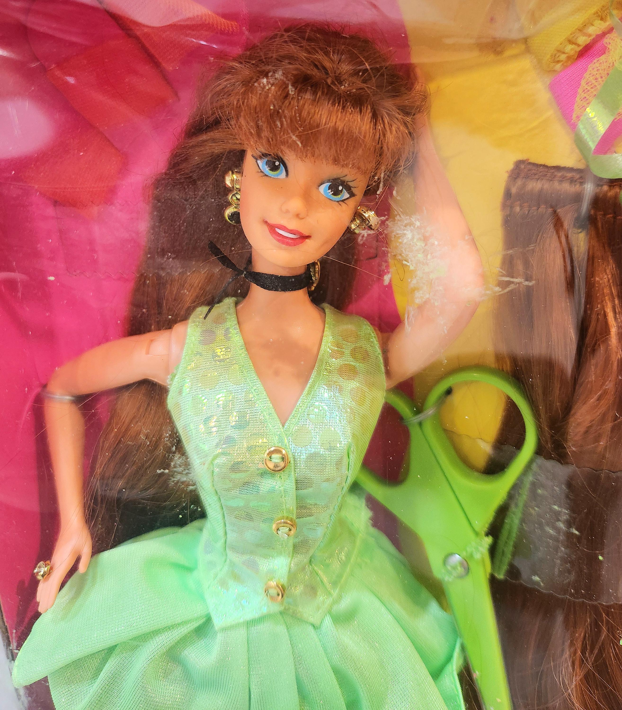 Cut and Style Barbie, 90s Barbie, Redhead Barbie, Red Hair Barbie, Vintage  Barbie, Hairstyle Barbie