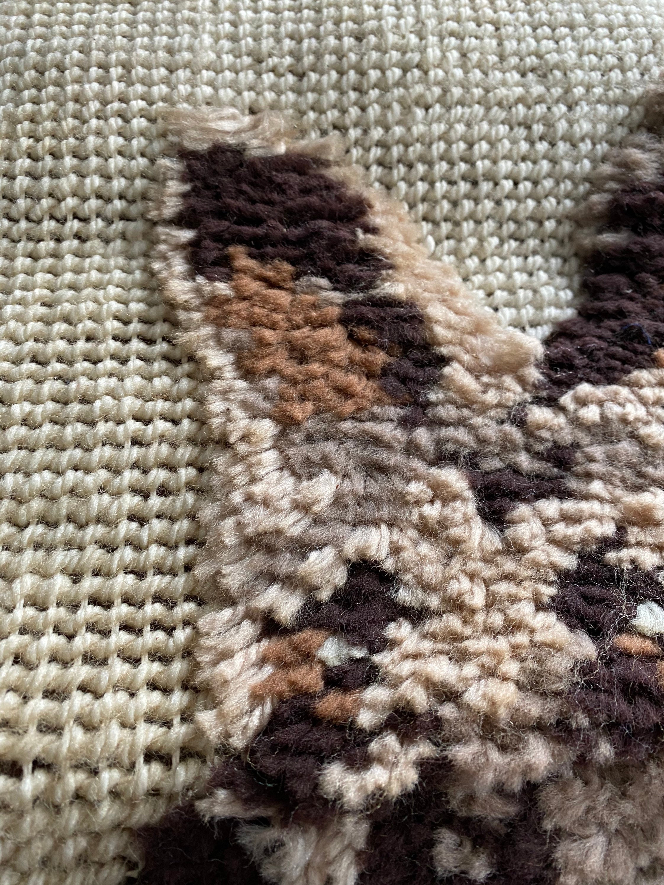 Vintage German Shepherd Dog Latch Hook Wall Hanging Etsy