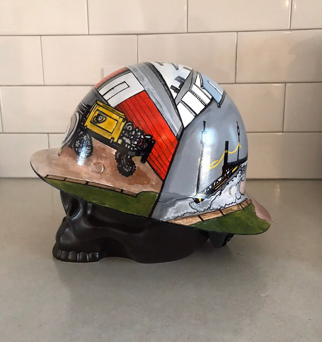 Buy Custom Hand Painted Hard Hat Online in India Etsy