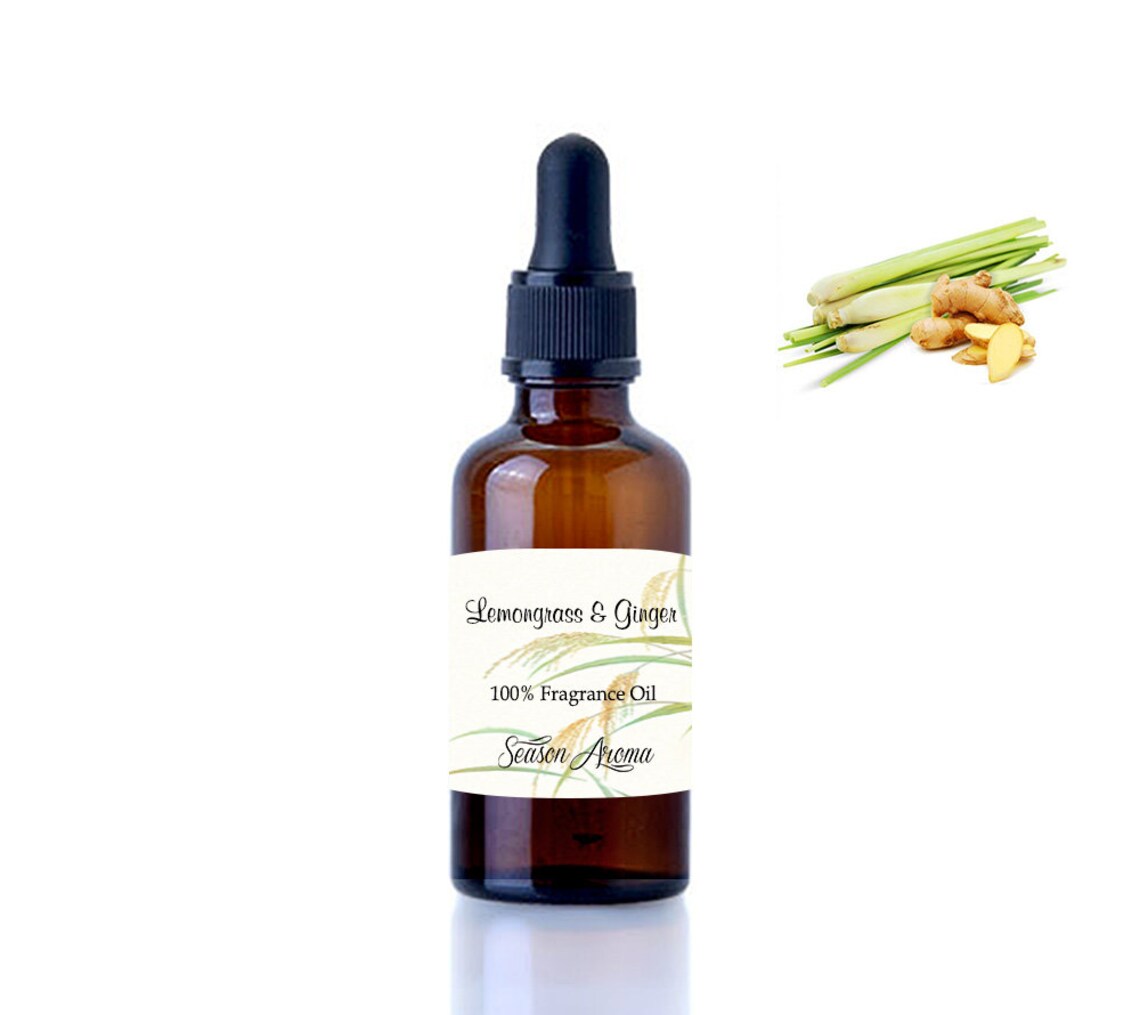Lemongrass & Ginger Fragrance Oil For OIL BURNERS Home Etsy