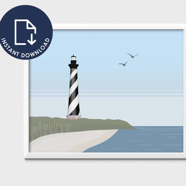 Printable Outer Banks Wall Art Etsy Printable Outer Banks Wall Art Etsy