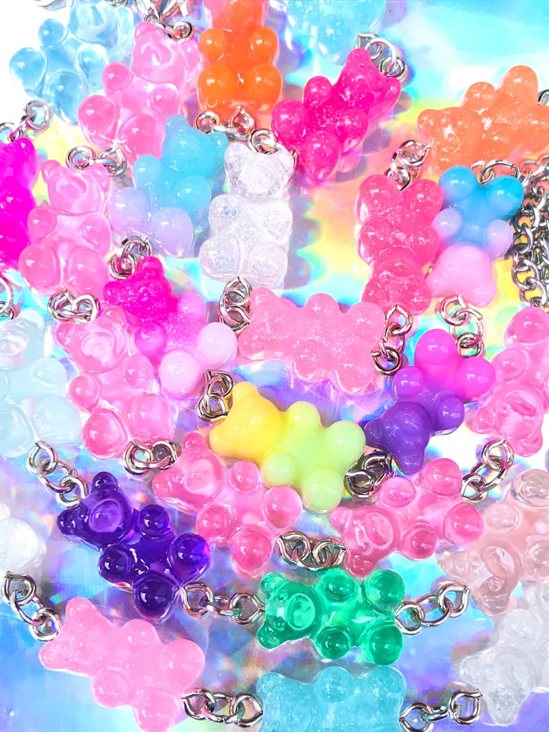 Kawaii Gummy Bears Bracelet 8 Models Available