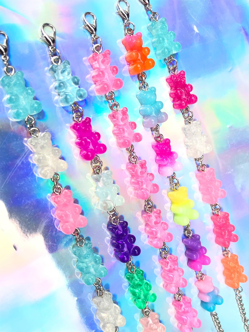 Kawaii Gummy Bears Bracelet 8 Models Available