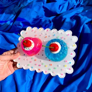 Resin Jelly Cake Wall Art
