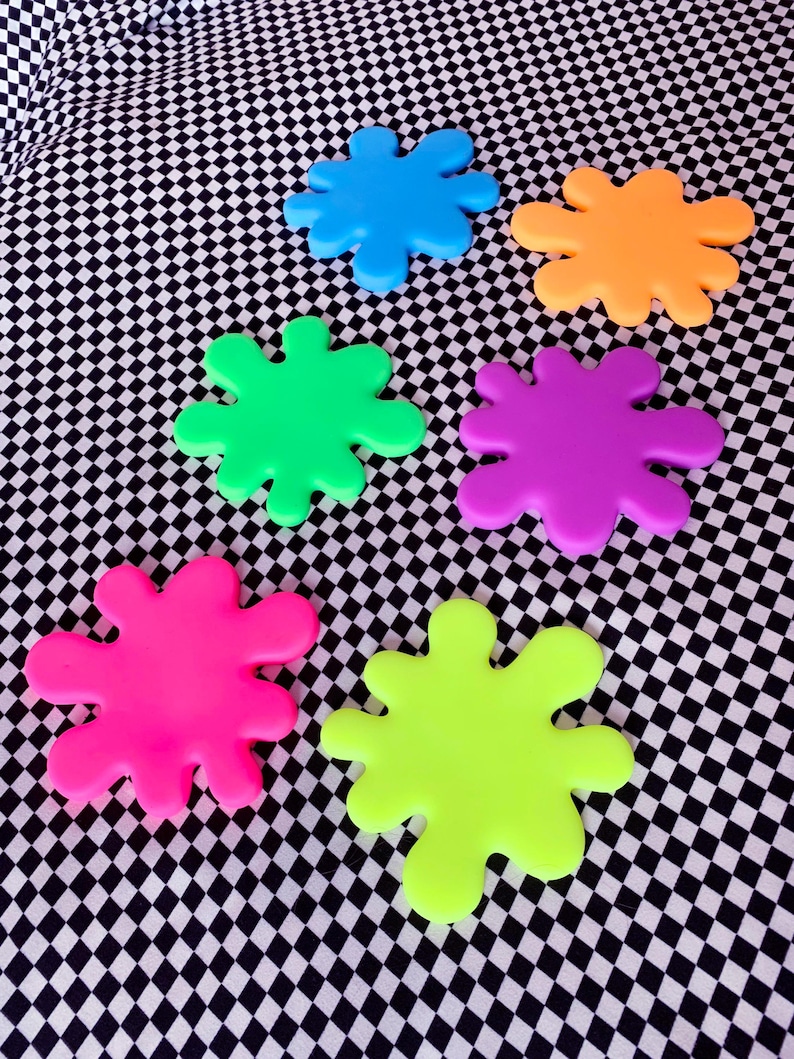 Splat Resin Wall Art - Splash Resin Coaster