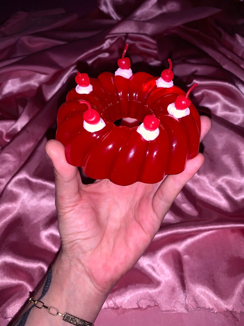 Cute Jelly Fake Cake Figure Pop Art Candy Sculpture Etsy