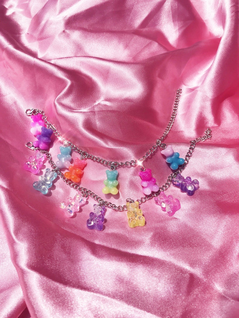 Kawaii Gummy Bears Bracelet 8 Models Available
