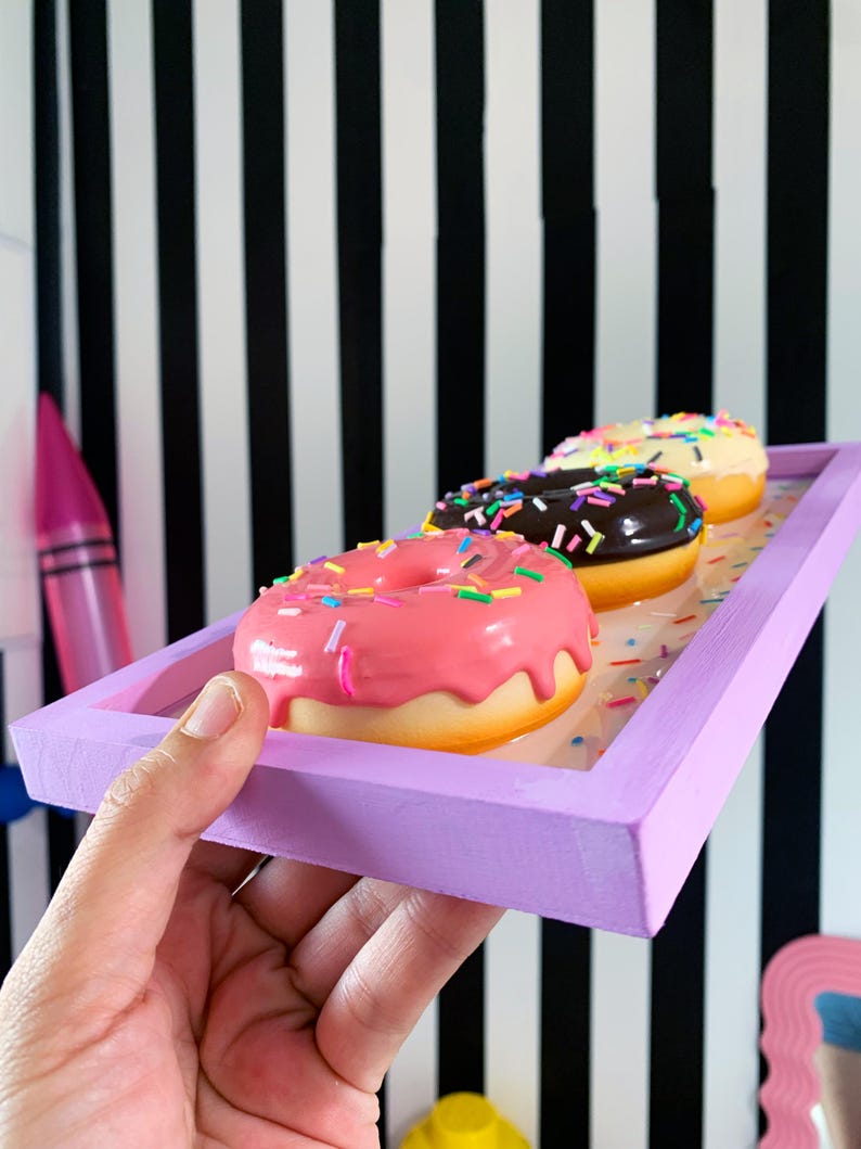 Sprinkle Donut Wall Art - Pop Art Sculpture