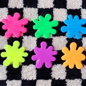Splat Resin Wall Art - Splash Resin Coaster