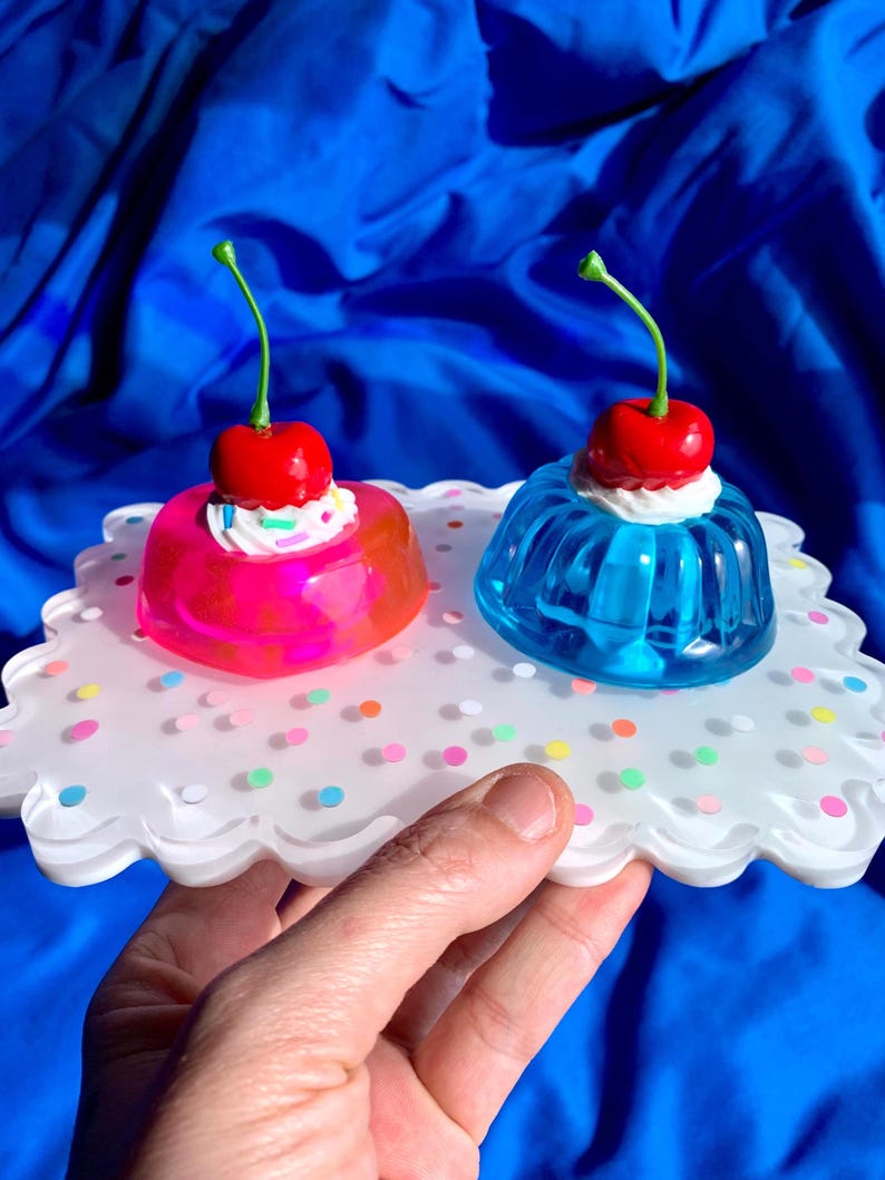 Resin Jelly Cake Wall Art