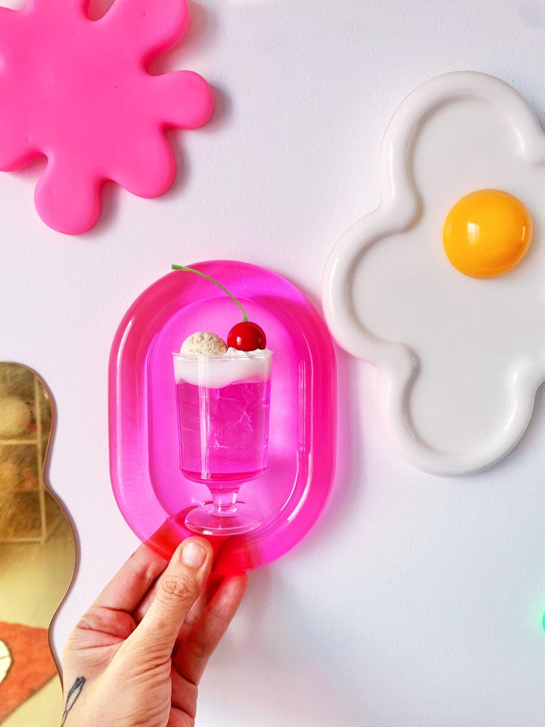 Ice Cream Wall Art - Pink Dopamine Decor