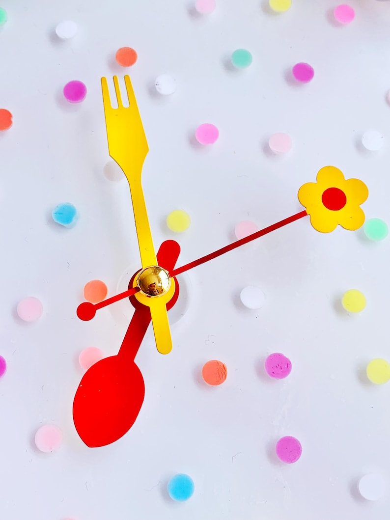 Fake Cake Wall Clock, Resin Food Art