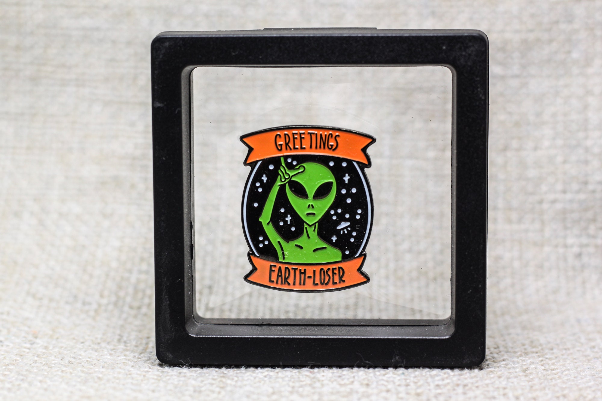 Mini Pin Display Case Challenge Coins Display Stands Holder Etsy