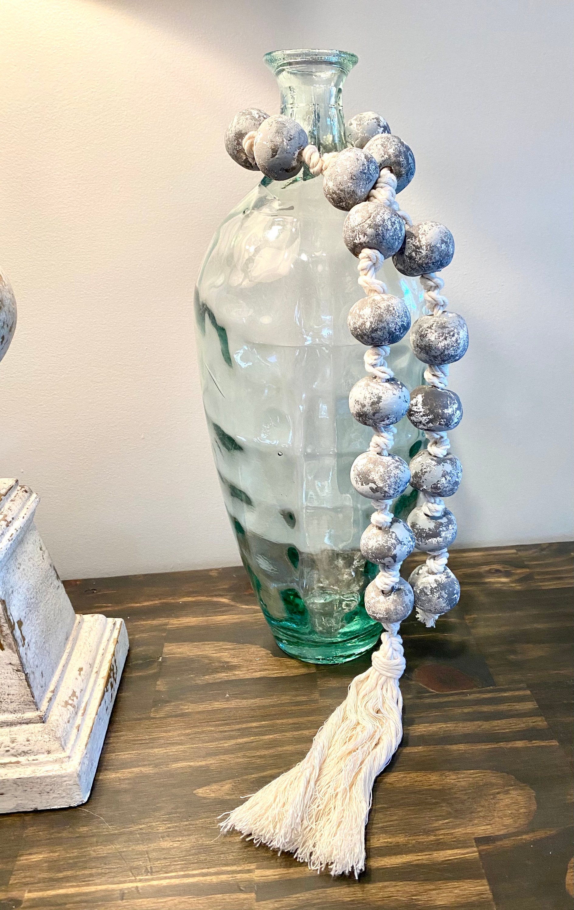 Bead Garland Pottery Barn Inspired Etsy