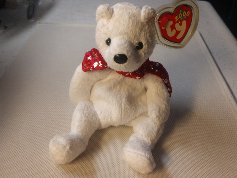 2000 holiday teddy beanie baby