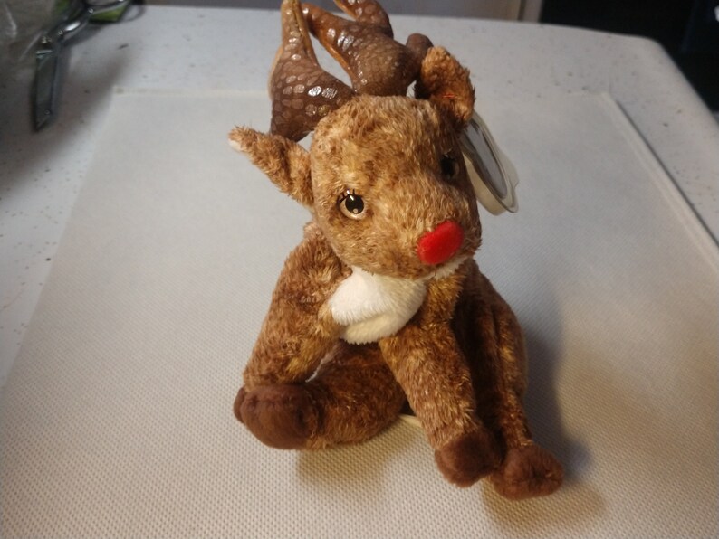 roxie the reindeer beanie baby