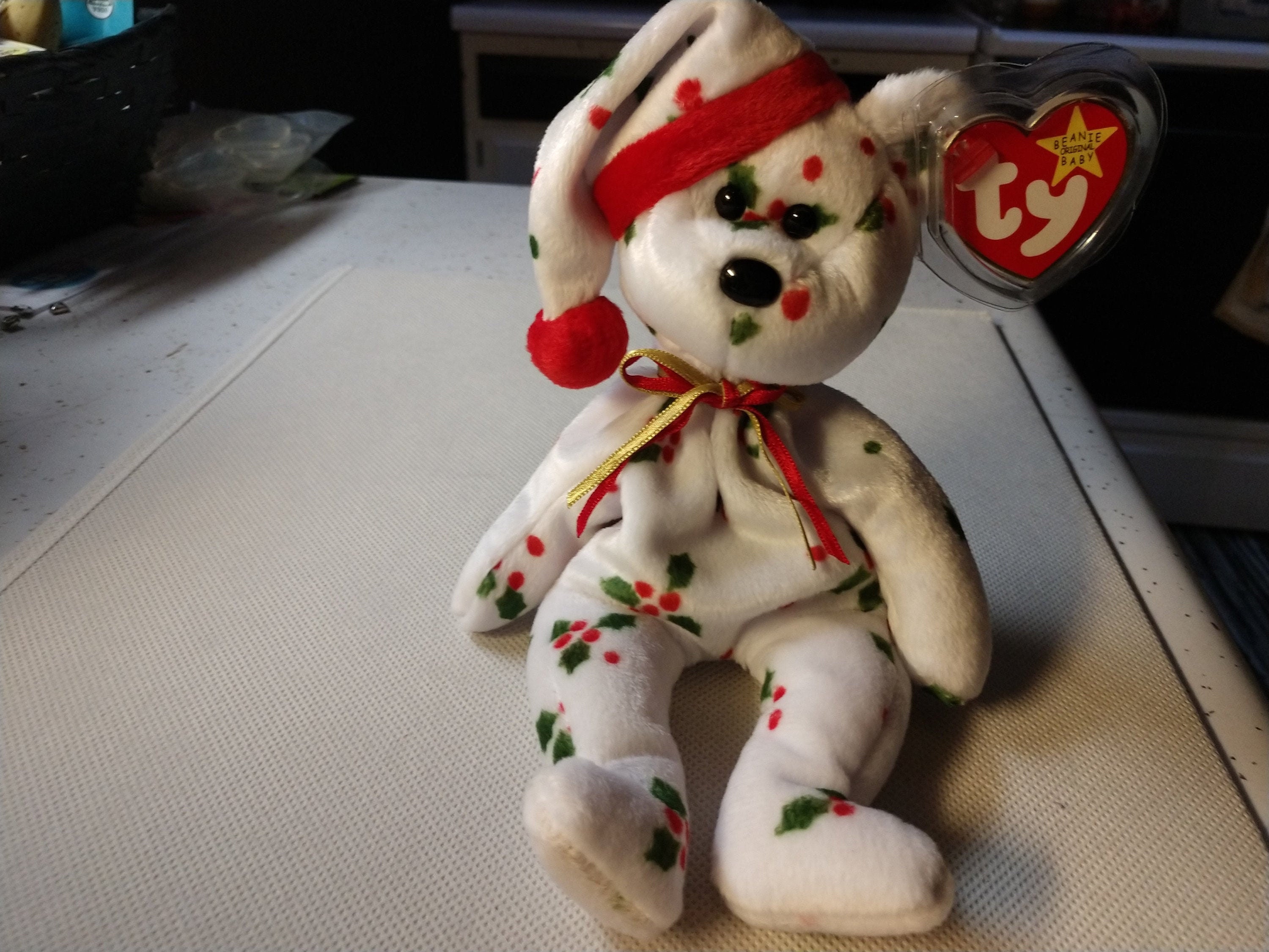 1998 holiday teddy beanie baby
