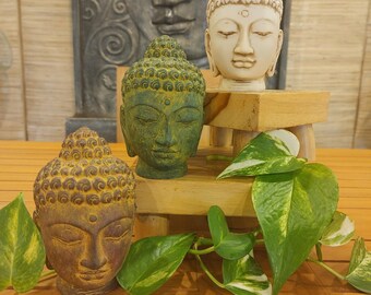 Buddha Face Collectible Statue handicrafts Product by Bharat HaatBH06501 Buddha Face Collectible Statue handicrafts Product by Bharat HaatBH06501