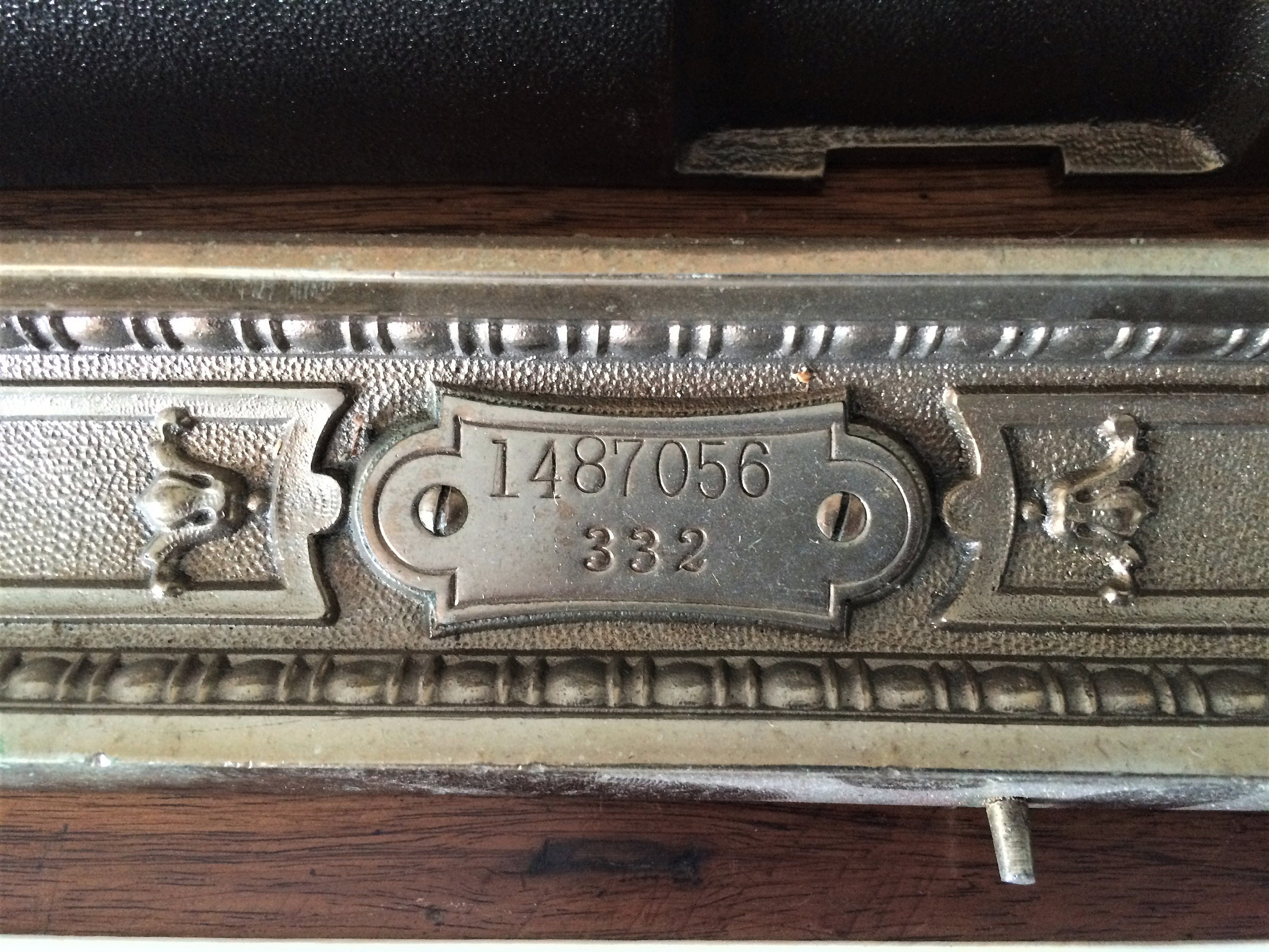 Antique NCR National Cash Register 332 Brass Plates Parts Etsy