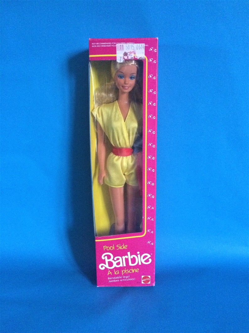 Vintage 1980's Pool Side Barbie Doll 3076 by Mattel Toys | Etsy